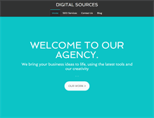 Tablet Screenshot of digitalsources.com